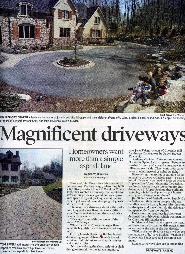 news magnificent driveways