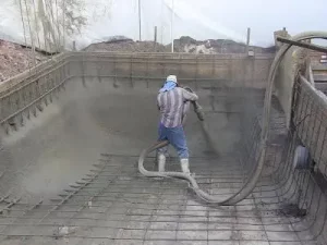 Steps to build a concrete in ground pool